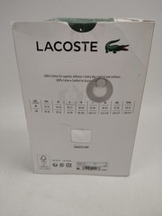 Lacoste Men’s Cotton Slim Fit Crew Neck T-Shirts (3 Pack) New