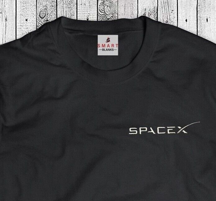 Spacex Embroidered – NASA – Elon Musk – Tesla – UFO – Space X Embroidery