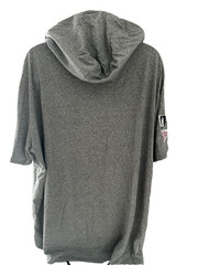 Ecko Unltd. Grey Marled S/S Logo Divison/East All City Tee W Hood Size 4XL