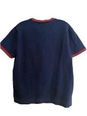 Brooks Brothers Red Fleece Navy Blue Short Sleeve Shirt Medium