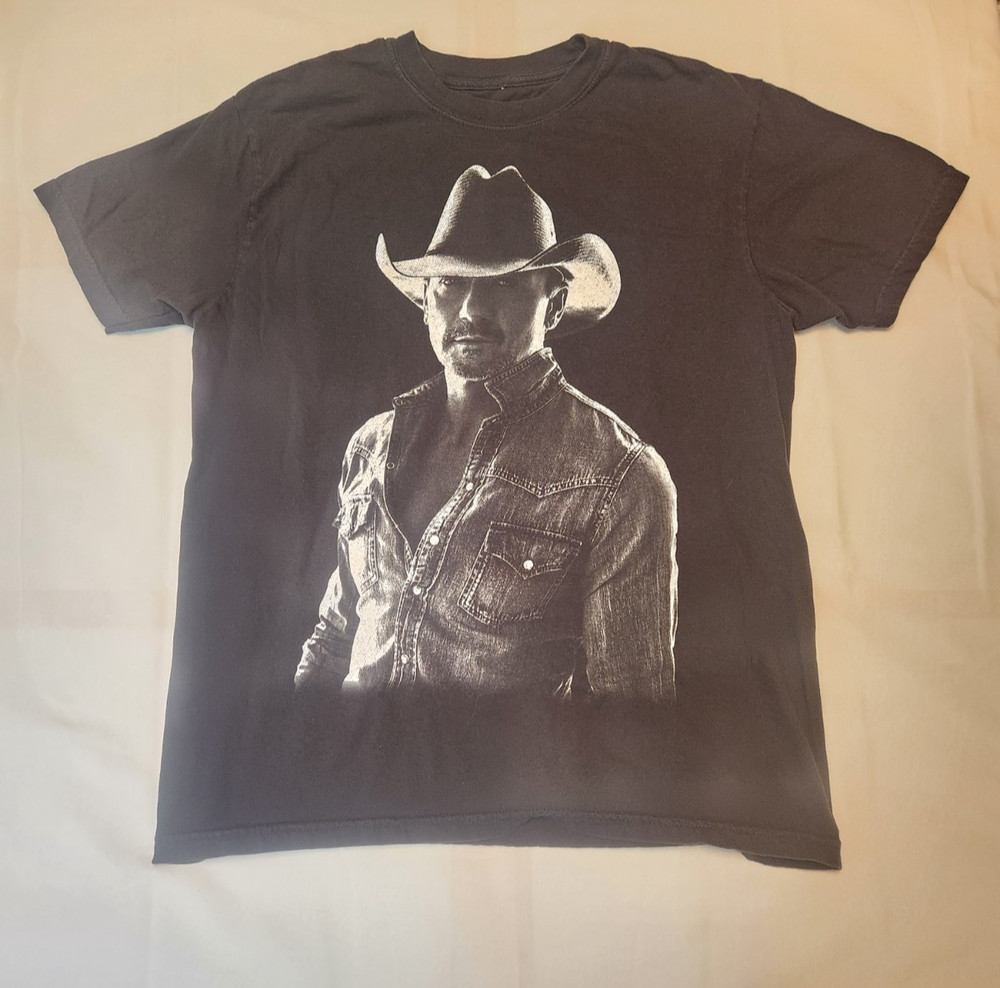 Tim McGraw Standing Room Only Tour 2024 T-Shirt sz.Large Country Music Cowboy