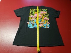 Alab Mushroom T-Shirt Blk L 100% Cotton