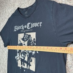 Black Clover Crunchyroll Shirt Mens Large Anime Graphic Tee Cotton Casual