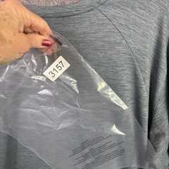 REI Co-op Men’s T-Shirt Gray 3XL 100% Polyester Machine Washable