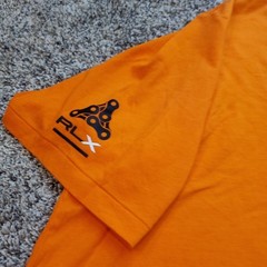 RLX Ralph Lauren Free Ride Mountain Biking Orange Graphic Shirt Men’s XXL NWT