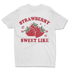 DTF Straberry/ Custom Unisex Soft Style T-Shirts, Next Level- Cotton