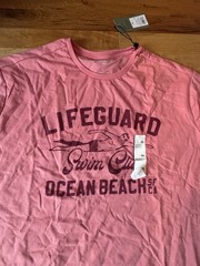 NWT Goodfellow & Co Men’s Size 2XL “Lifeguard Swim Club” Graphic T-Shirt