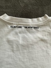 Helmut Lang The Artist Series Adrienne Salinger Mens S White Long Sleeve Tee