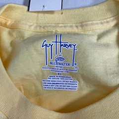 Guy Harvey Ocean Wide Marine Life Pocket Yellow T-Shirt Men’s XL NWT