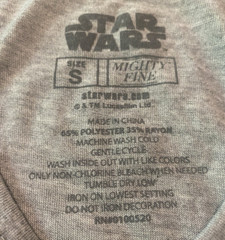 Star Wars R2-D2 Graphic Tank Top Men’s S Sleeveless Gray Cotton Rayon