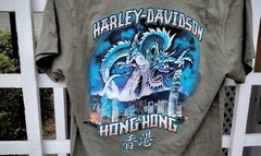 Vintage Harley Davidson Shirt Hong Kong Small? XS?