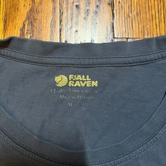 Fjallraven New York Graphic T-Shirt Men’s M Blue Cotton Outdoors Gorpcore