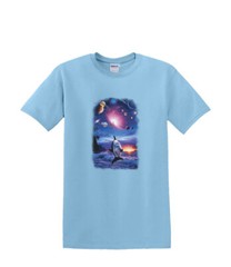 T-shirt small to 3xL – DOLPHIN ETERNITY sealife resort beach nautical fun- adult