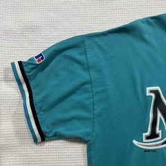 Vintage Russell Athletic V Neck T-Shirt Men’s XL FL Marlins Made In USA 2000