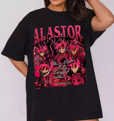 Alastor Hazbin Hotel Shirt, Hazbin Hotel Fan Shirt, Hazbin Hotel Movie Shirt