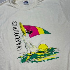 Vintage 80’s Vancouver Wind Surfing T-Shirt Large Single Stitch Surf Made in USA