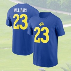 🔥NEW- 2026 Nacua, Stafford, Garrett, Verse Los Angeles Football Team Royal Tee