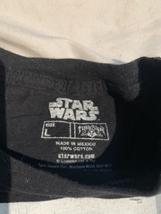 Star Wars Darth Vader and Storntroopers at Work shirt Size LARGE NICE CONDITION