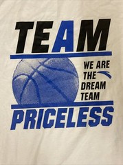 PARSONS ANTA BASKETBALL We Are The Dream Team SHIRT white 4XL ASIAN size XL USA