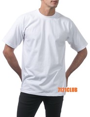 6 PACK PRO CLUB MENS T SHIRTS PLAIN WHITE PROCLUB HEAVYWEIGHT SHORT SLEEVE S-7XL