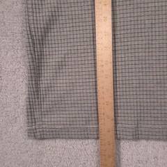 Tommy Jeans Shirt Mens XL Gray Stripe V-Neck Ringer Short Sleeve Tee Casual