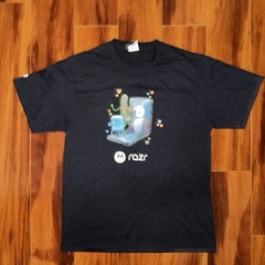 Motorola Razr Flip Phone Promo T-Shirt Flip The Script Cricket Wireless Size M