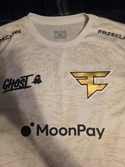 FaZe Clan Gold Bullet1 R6 Siege Esports Jersey Signed (Medium)