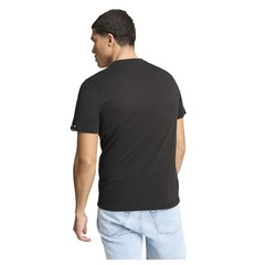 PUMA Bmw M Motorsport Car Graphic Crew Neck Short Sleeve T-Shirt Mens Black Casu