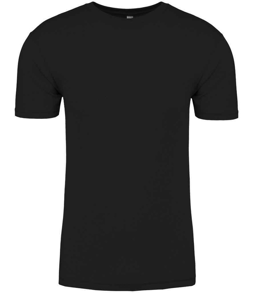 Mens Plain GREEN RED BLUE GREY BLACK Tri-Blend Next Level Crew Neck Tee T-Shirt