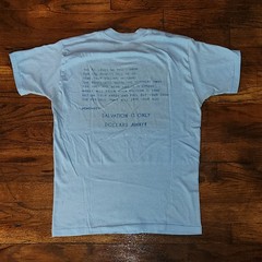 VINTAGE Fine T by R&D Single Stitch T-Shirt PERIODIC TABLE OF THE ELEMENTS 70s M