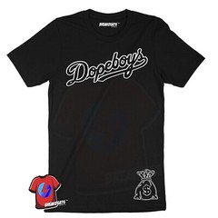 Dopeboys Money California LA Los Angeles Design Graphic Hip Hop Men’s T-Shirt