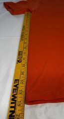 Adidas men’s workout the go to tee shirt orange 100% Cotton NWT (see note)