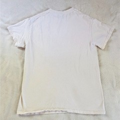 Tie Dye Yin Yang Graphic T-Shirt Unisex Men’s Small Cream Boho Spiral Pattern