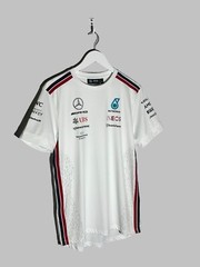 Mercedes AMG Petronas 2023 Mens White Racing T-Shirt