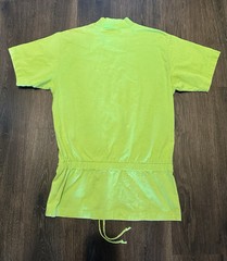 Y2K Vtg Green Nike Silver Tag Tab T Shirt Tee Drawstring Vintage RARE