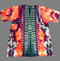 Hand Dyed Tie Dye T Shirt Unisex For Men And Women Ultra Cotton T Shirt.