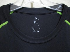 Adidas Climate Men’s XL Short Sleeve T-shirt Black with Neon Yellow Stitching