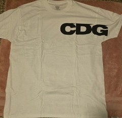 Comme des Garcons X Hanes Tagless Crew Neck T-Shirt 3-Pack White L CDG