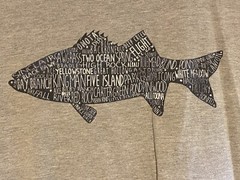 GH BASS Fish Sleeveless T Shirt or Tank Top Size 2XL ~ Cotton Blend ~ GUC~ Read