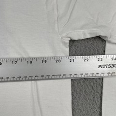 Vtg Delta Large White Shirt Fragile Earth Common Threads 90s Made In USA Art Tee