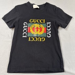 Vintage Gucci Logo Shirt Early 2000s Box Logo Made In Italy **Read