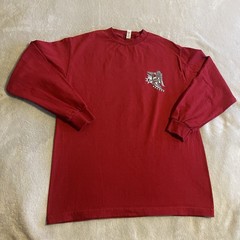 Vintage Hawaii Shirt Men Medium Red Y2K Streetwear Lightweight Workout Gym Tee