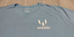 Messi Collection “MESSI” Argentina Soccer Graphic T-Shirt Men X-Large Blue NEW