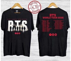 BTS World Tour Arirang 2026 T-Shirt, K-Pop Merch Tee FAST SHIP