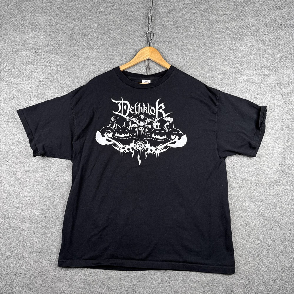 Vintage Dethklok Shirt 2XL XXL Metalocalypse Adult Swim Band Cartoon Network