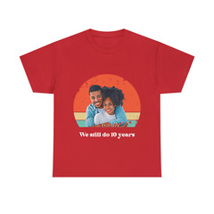 Customise Your Own Photo Unisex T-shirt – Retro Vintage Style