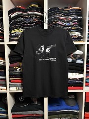 Vintage 00s Charles Bronson Death Wish Movie Promo Band T-Shirt Sz M