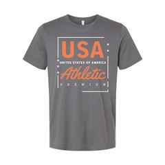 USA Athletic Premium Unisex Graphic T Shirt Modern Sports Shirt For Men And Wome