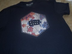 Billabong men’s shirt short sleeve size M with print second hand look!!