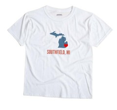 Southfield Michigan MI T-Shirt HEART